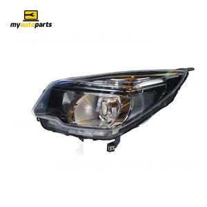 Halogen Head Lamp Passenger Side Genuine Suits Holden Colorado Z71 RG 7/2015 to 7/2016