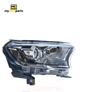 Halogen Head Lamp Drivers Side Certified Suits Ford Everest Trend UA 2015 to 2018