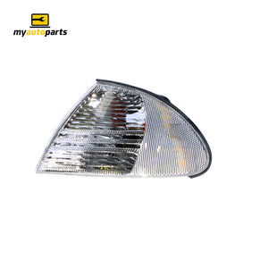 Front Park / Indicator Lamp, Clear,  Passenger Side Certified Suits BMW 3 Series E46 1998 to 2001