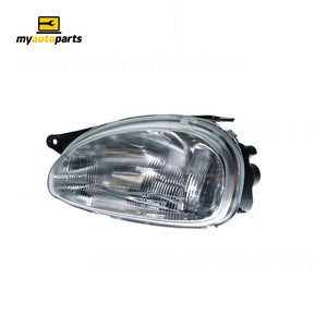 Head Lamp Passenger Side Certified Suits Holden Barina SB 1994 to 2001