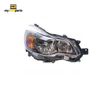 Xenon Head Lamp Drivers Side Genuine Suits Subaru XV S G4X 2015 to 2017