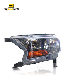 Head Lamp Passenger Side Certified Suits Ford Ranger XL/XLS PX 2015 to 2018