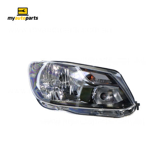 Head Lamp Drivers Side Genuine Suits Volkswagen Caddy 2K 2010 to 2015