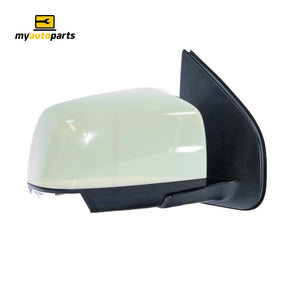 Door Mirror, Ready to Paint, Drivers Side Genuine suits Isuzu Mu-X & D-Max 2012 to 2017