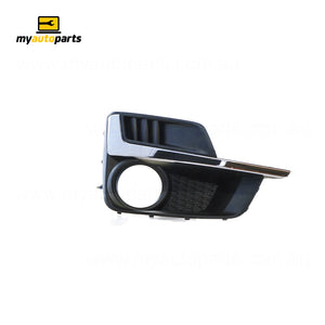Front Bar Grille With Fog Light Mount Drivers Side Genuine Suits Subaru Impreza GJ/GP 4/2015 to 11/2016