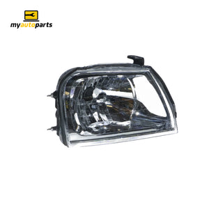 Head Lamp Drivers Side Certified Suits Mitsubishi Triton GLS V6 MK 2001 to 2006