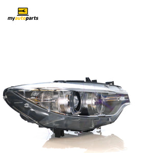 Xenon Head Lamp Drivers Side Genuine suits BMW 4 Series 2014 to 2017