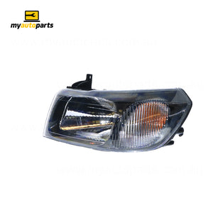Halogen Manual Adjust Head Lamp Passenger Side Certified Suits Ford Transit VH/VJ 2000 to 2006
