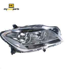 Halogen Head Lamp Drivers Side Genuine Suits Mercedes-Benz M Class W166 2012 to 2015