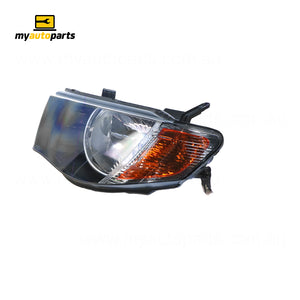 Head Lamp Passenger Side Genuine suits Mitsubishi Triton ML GLS/GLXR/VR 7/2006 to 8/2009