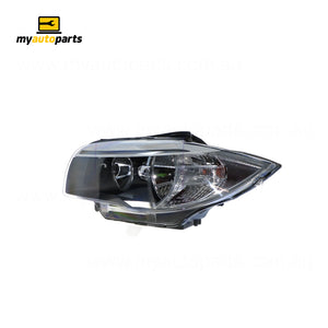 Halogen Head Lamp Passenger Side OES suits BMW 1 Series E88 & E82 2011 to 2013
