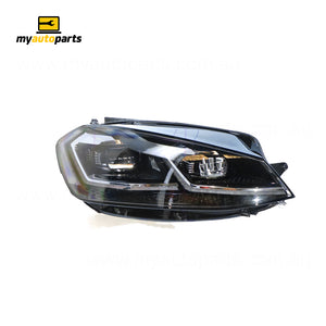 LED Head Lamp Drivers Side Genuine Suits Volkswagen Golf R MK 7 2017 On