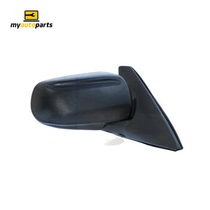 Door Mirror Drivers Side Certified suits Mazda 323 & Ford Laser 1998 to 2003