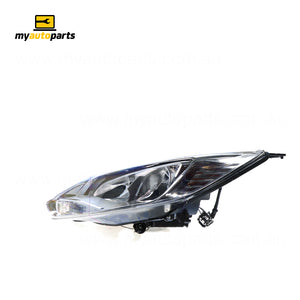 Chrome Head Lamp Passenger Side Genuine Suits Ford Focus LW 2012 to 2015