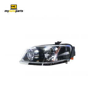 Black Head Lamp Passenger Side Certified Suits Ford Territory SX/SY 2009 to 2011