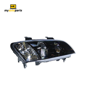 Black Head Lamp Drivers Side Certified suits Holden Commodore VE 8/2006 to 9/2010