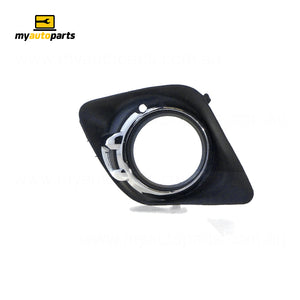 Chrome Front Bar Grille With Fog Light Mount Passenger Side Aftermarket Suits Mitsubishi ASX XA 7/2010 to 9/2012