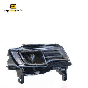 LED Head Lamp Drivers Side Genuine Suits Jeep Grand Cherokee SRT-8 WK 2/2011 to 3/2016