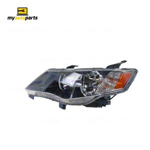 Halogen Head Lamp Passenger Side Genuine Suits Mitsubishi Outlander ZG 2006 to 2007