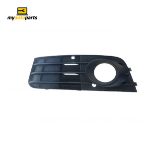 Front Bar Grille Passenger Side Genuine Suits Audi A4 B8 2008 to 2012