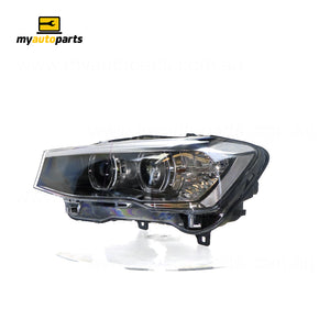 Bi-Xenon Head Lamp Passenger Side Genuine suits BMW X3/X4 2014 On