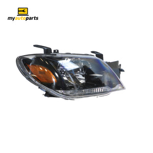 Head Lamp Drivers Side Genuine Suits Mitsubishi Outlander ZE 2002 to 2004