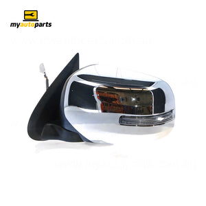 Electric With Indicator Door Mirror Passenger Side Genuine suits Mitsubishi Triton MQ