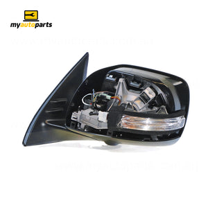 Door Mirror With Blind Spot & Indicator Passenger Side Genuine suits Toyota Prado 150 Series 2013 to 2017