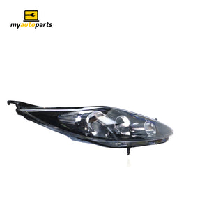Head Lamp Drivers Side Certified Suits Ford Fiesta WS 2009 to 2012