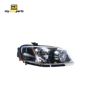 Black Head Lamp Drivers Side Certified Suits Ford Territory SX/SY 2009 to 2011