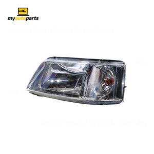 Halogen Electric Adjust Head Lamp Passenger Side OES Suits Volkswagen Transporter T5 2004 to 2015