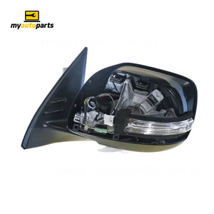 Door Mirror With Camera, Blind Spot & Indicator Passenger Side Genuine suits Toyota Prado 150 Series 2017 On
