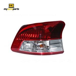 Red/Clear Tail Lamp Drivers Side Certified Suits Toyota Yaris NCP93R 2006 to 2016