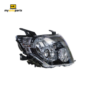 Halogen Head Lamp Drivers Side Genuine Suits Mitsubishi Pajero GLS/VRX NT 2008 to 2009