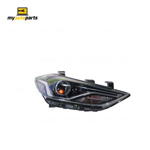 Bi-Xenon Head Lamp Drivers Side Genuine Suits Hyundai Elantra AD SR Turbo 2016 to 2018