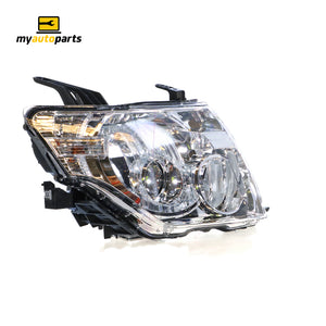 Xenon Head Lamp Drivers Side Genuine Suits Mitsubishi Pajero NX 2014 to 2021