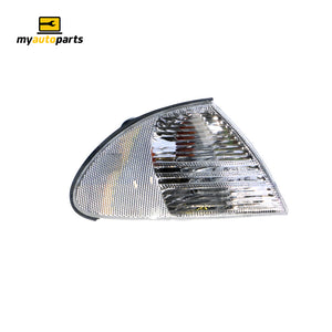 Front Park / Indicator Lamp, Clear, Drivers Side Certified Suits BMW 3 Series E46 1998 to 2001