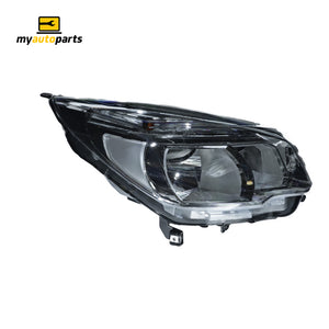 Head Lamp Drivers Side Genuine suits Holden Colorado RG 6/2012 to 7/2016