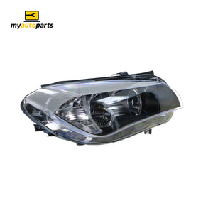 Halogen Electric Adjust Head Lamp Drivers Side OES Suits BMW X1 E84 2010 to 2012