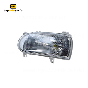 Head Lamp Passenger Side Certified Suits Volkswagen Golf MK 3 1994 to 1998