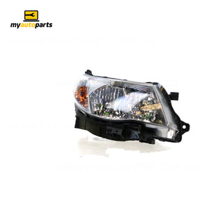 Head Lamp Drivers Side Genuine suits Subaru Forester SH S3 2008 to 2012