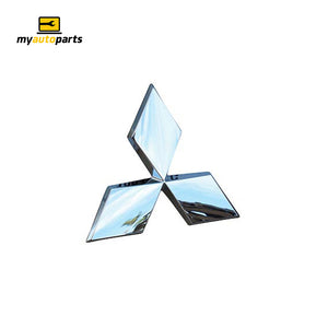 Mitubishi Diamond Chrome Boot lid Emblem Genuine suits Mitsubishi