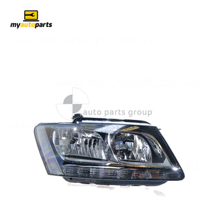 Halogen Head Lamp Drivers Side Genuine Suits Audi Q5 8R 3/2009 to 11/2012