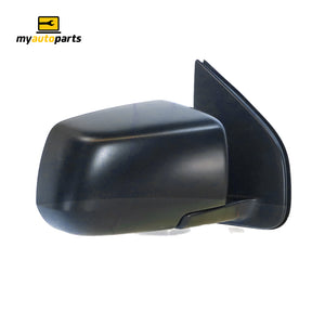 Black Door Mirror Drivers Side Genuine suits Isuzu D-Max EX 2012 On