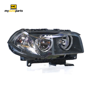 Halogen Head Lamp Drivers Side OES Suits BMW X3 E83 2006 to 2010
