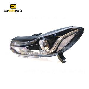 Halogen Head Lamp Passenger Side Genuine Suits Holden Trax TJ 2016 to 2021