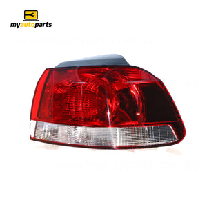 Tail Lamp Drivers Side Certified Suits Volkswagen Golf MK 6 2009 to 2013 (Valeo Type)