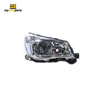 Head Lamp Drivers Side Genuine suits Subaru Forester SJ 2013 to 2016