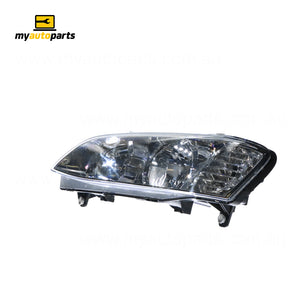 Chrome Head Lamp Passenger Side Certified suits Holden Commodore VE/VEII 9/2010 to 4/2013