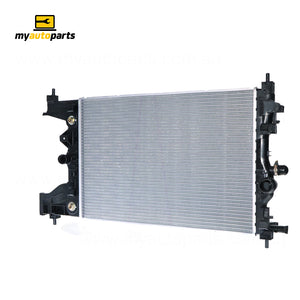 Radiator 34 / 38 mm Plastic Aluminium 580 x 398 x 16 mm Manual/Auto 1.8L L F18D4 Aftermarket Suits Holden Cruze JG 2009 to 2011